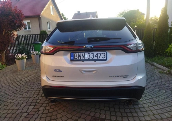 Ford EDGE cena 82900 przebieg: 137000, rok produkcji 2017 z Łapy małe 379